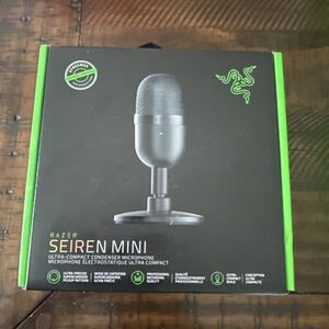 Razer Seiren Mini‎ Wired USB Ultra Compact Condenser Microphone Brand New Sealed